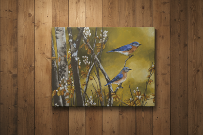 Birds Of A Feather - Canvas Print